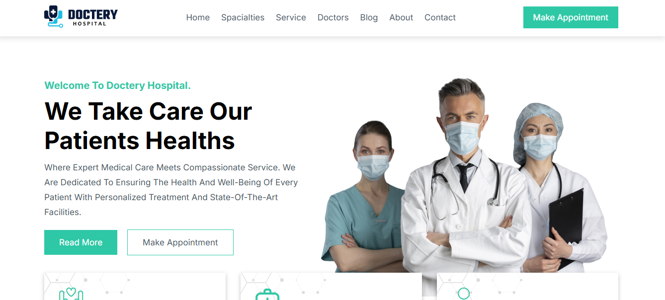 Doctery Hospital Project